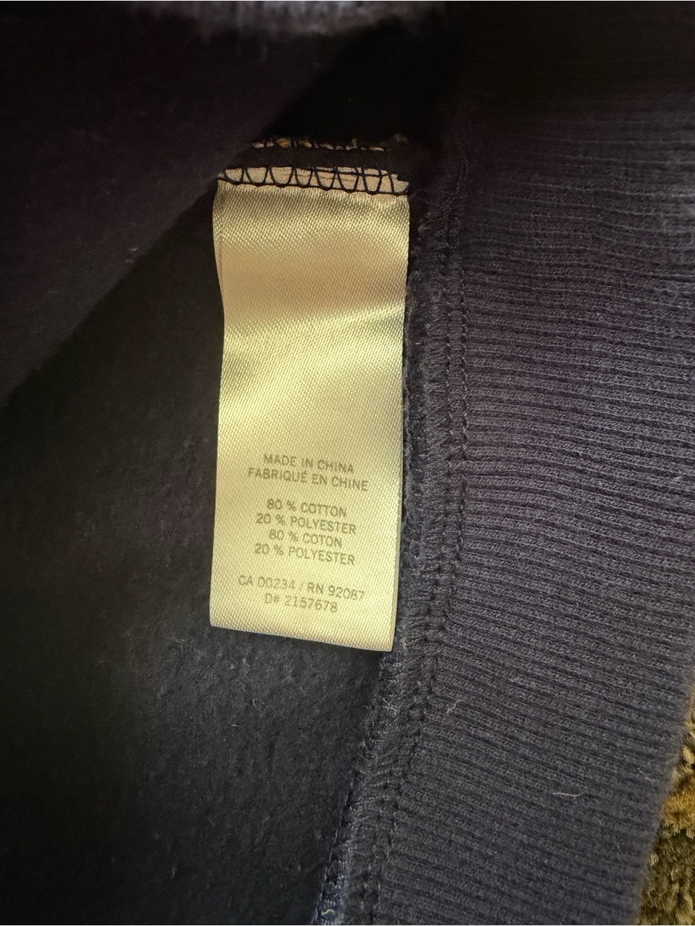 HBC Navy 'Imagine' Graphic Pullover Baby Sweatshirt - Picture 5 of 5